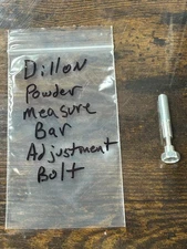Dillon Precision Powder Measure Powder Bar Adjustment Bolt (New)