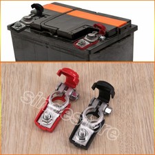 2Pcs Battery Clamps Quick Release Battery Terminal Clamps Caravan Car Van Useful