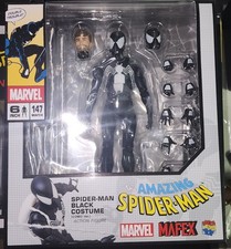 MAFEX No.147 Marvel Amazing Spider-Man Black Costume 6in Figure