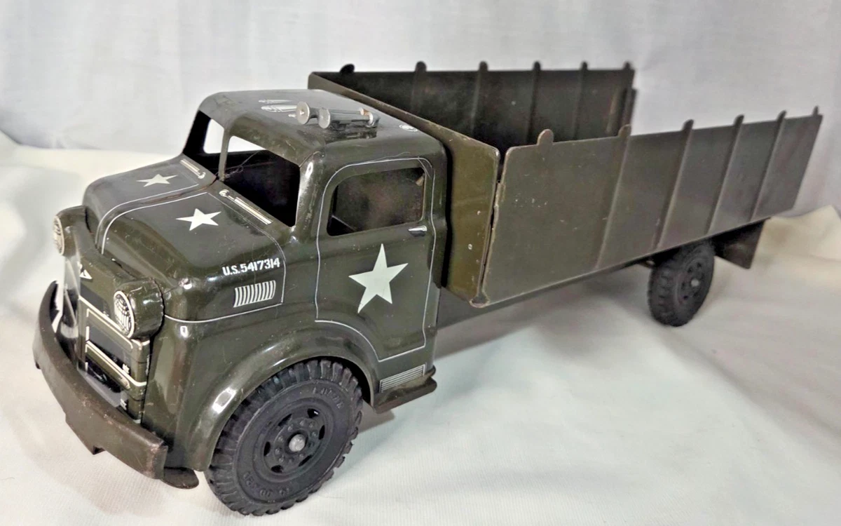 Marx Army Toys In Vintage Manufacture Diecast Cars, Trucks & Vans