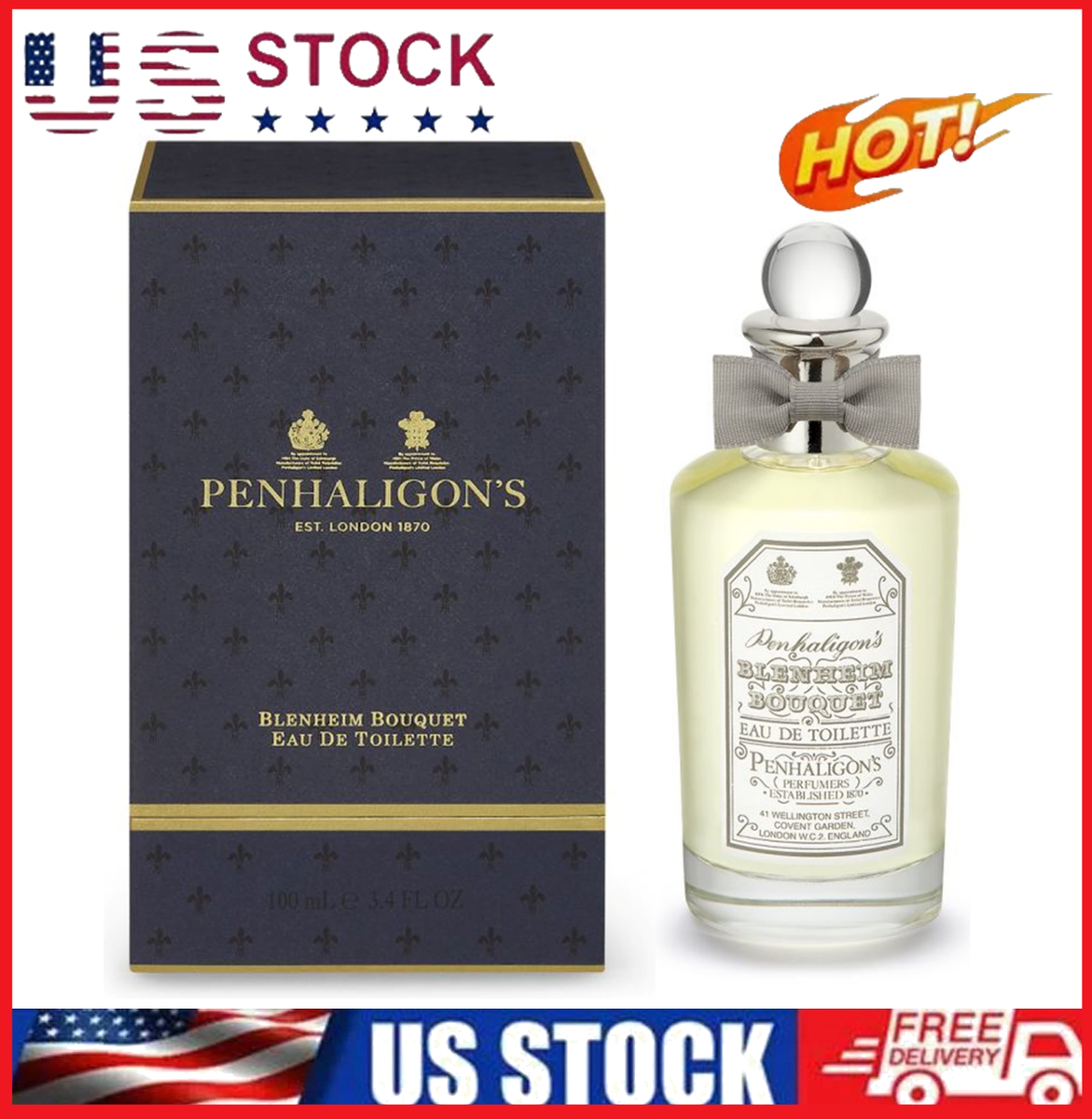 Penhaligon's Blenheim Bouquet Eau de Toilette Spray Unisex Perfume