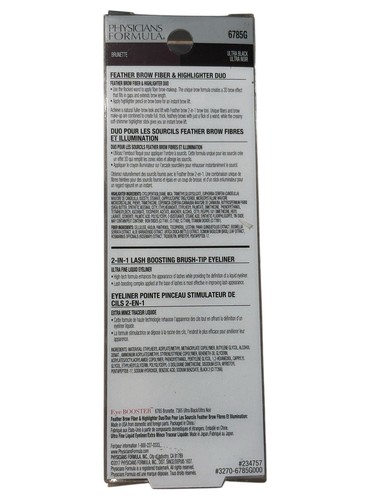 Physicians Formula Eye Booster Feather Brow Fiber & Highlighter Duo & Eye Liner - Picture 4 of 6