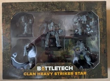 BattleTech Miniatures: Clan Heavy Striker Star Force Pack NEW Catalyst 35722