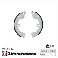 Zimmermann Bremsbackensatz 200Mm Passend FüR Toyota Camry Carina Celica Corolla