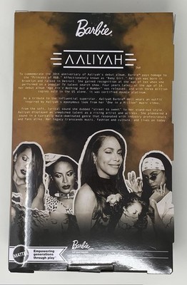 Barbie Signature Aaliyah HRM80 – Poupée Série Musicale, Neuve En Boîte