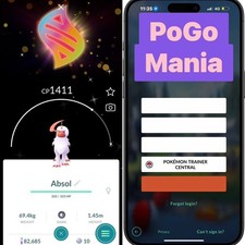 Shiny Absol✨Mega Evolution Special Background✨mini PTC 20k✨