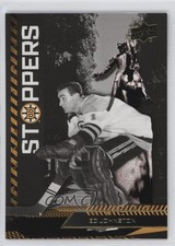 2023-24 Upper Deck Boston Bruins Centennial Stoppers Gold Eddie Johnston Ed 8yu