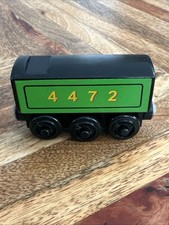 Thomas  Friends Wooden Railway FLYING SCOTSMAN Green Water Tanker 4472 Rare