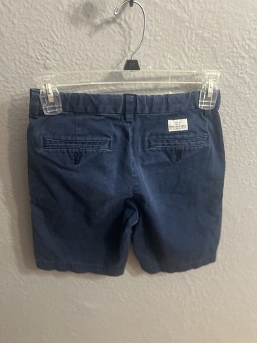 Vineyard Vines Performance Blue Chino Shorts Adjustable Waist Boys Size 10 - Picture 3 of 10