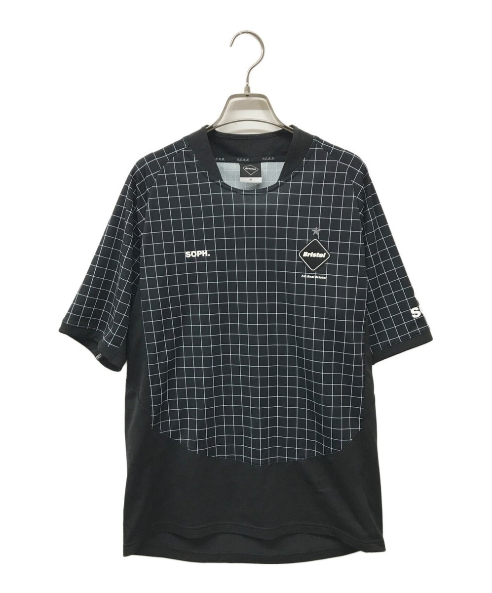 F.C.R.B. collaboration game shirt plaid pattern Size: M