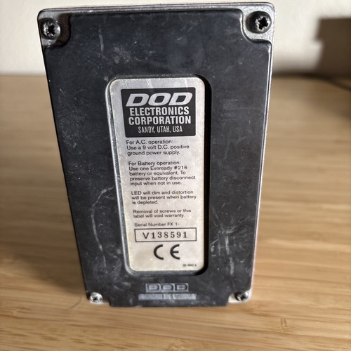 DOD FX69B Grunge Pedale Effetti Distorsione Spedizione Gratuita USA - Foto 3 di 4
