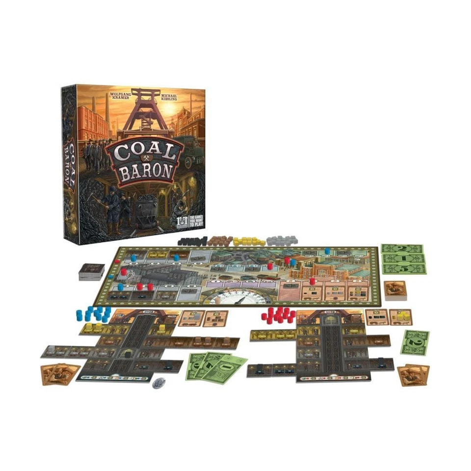R&R Boardgame Coal Baron (1st) Box VG+/NM - Image 2 of 2