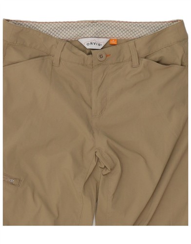ORVIS Womens Bermuda Shorts UK 4 XS W30 Beige Nylon AE20 - Picture 3 of 3