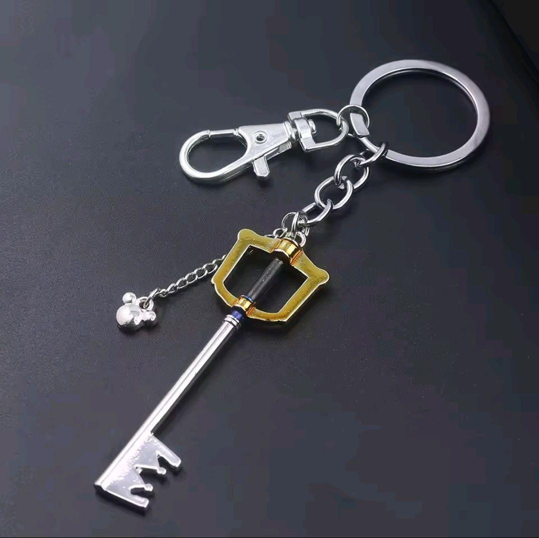 Kingdom Hearts Sora llavero, diseño de llave espada, coleccionable, anime