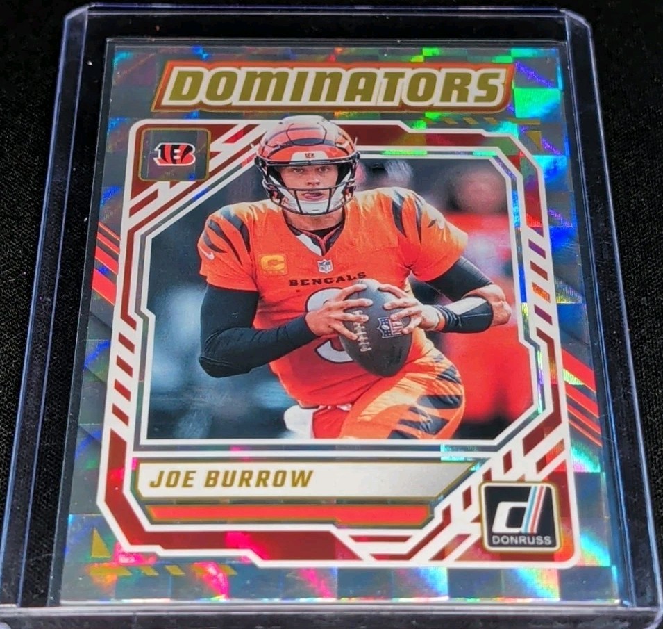 2025 Donruss #DOM-JBW Joe Burrow Dominators Bengals