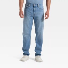 Goodfellow & Co Men's Slim Straight Fit Jeans Mid Rise Stretch Denim