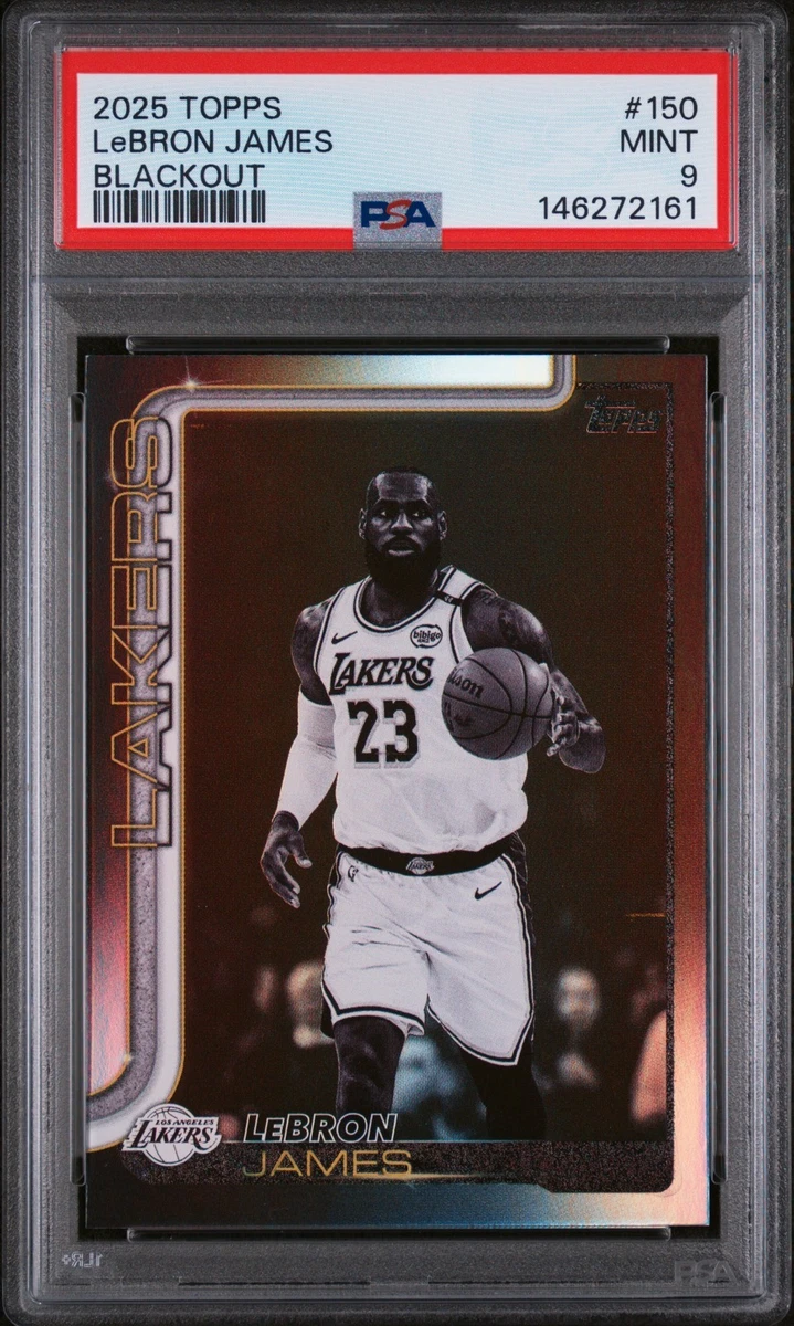 Topps LeBron James 9 Graded Basketball Sports Trading Cards