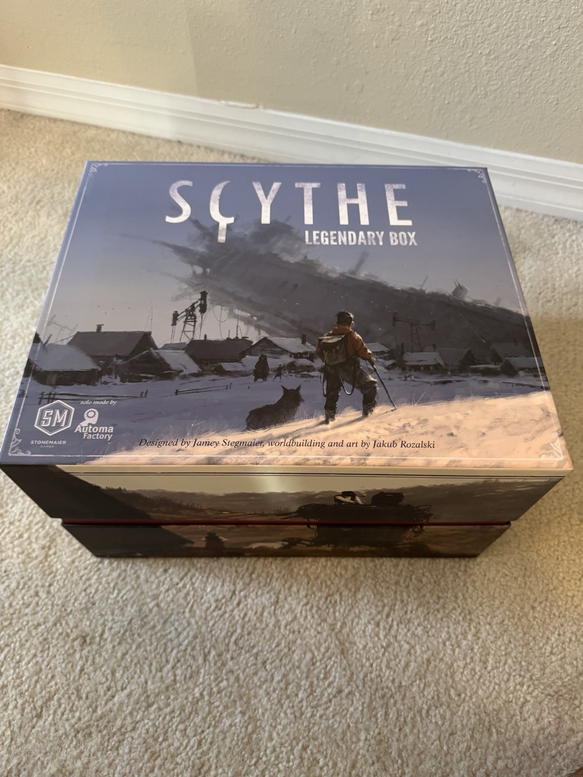 Stonemaier Games Scythe - Complete with All Expansions in Legendary Box METAL