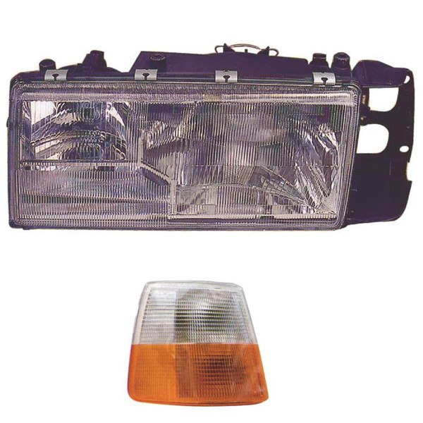 Halogen Scheinwerfer Rechts FüR Volvo 940 II Kombi 945 2.3Ti 2.3 Turbo 944 2.0-image