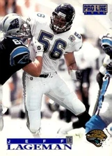 1996 Pro Line #213 Jeff Lageman