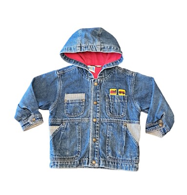Levis Denim Jacket With Hoodie Rare Vintage Little Levis Kids