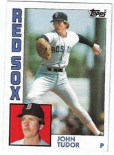 1984 Topps #601 John Tudor Boston Red Sox