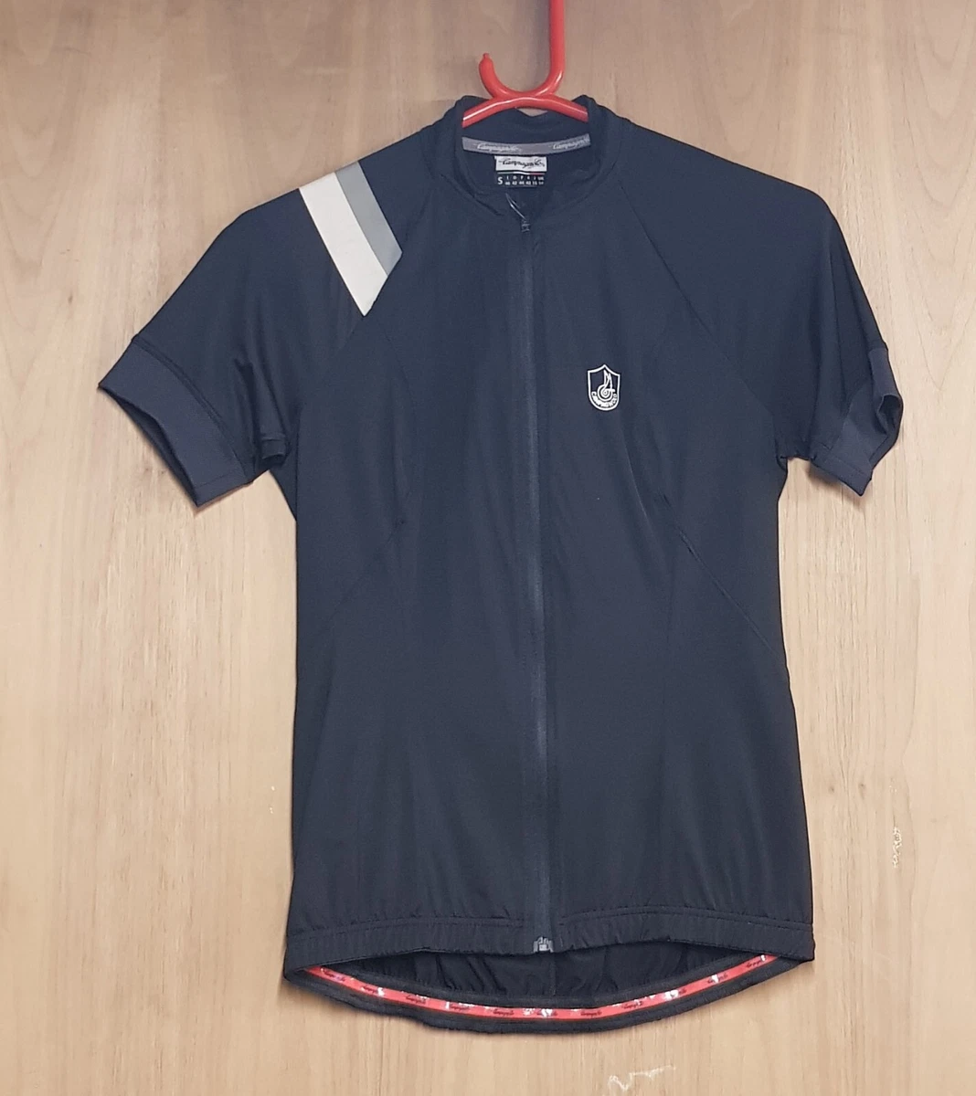 Maillot Cycliste Vintage Cicli Diamant Campagnolo 1988 – Blanc, Taille XL, Manches Courtes