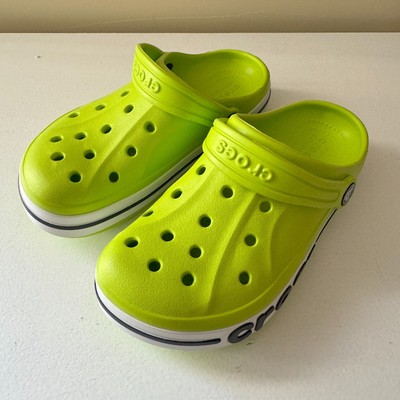 Crocs Kids' Shoes - Bayaband Clogs, Water Shoes, Slip On Shoes Size J1 NWOT