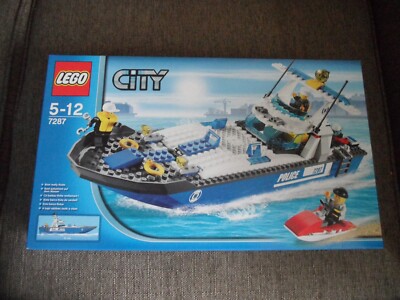 Lego City 7287 Police Boat New Unopened Retired Set UK - Main Image