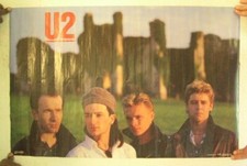 U2 Poster Band Shot Early 80s