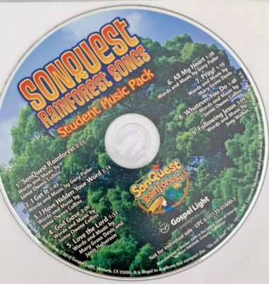 SonQuest Rainforest VBS Music CD by Gospel Light