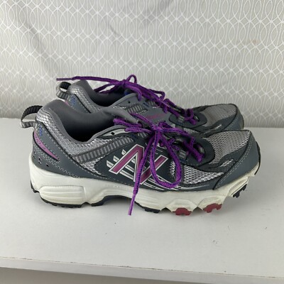 New Balance 410v7 Trail Runner Running Shoes Gray Purple