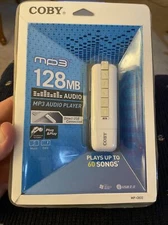 COBY Mp3 Digital Music Player MP-C832 With 128 MB USB Flash Drive New Sealed