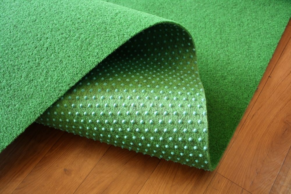 Kunstrasen Rasenteppich mit Noppen Patio 630 Balkon Garten Vliesrasen