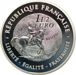 T6337 France 1 2 A Euros Jo Pa C Kin Beijing A Quitation 07 Be Pp Pf Arg Ebay