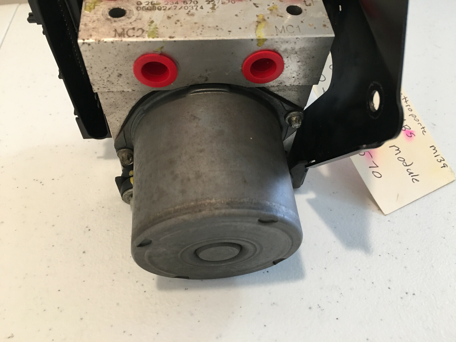 07 MASERATI  QUATTROPORTE M139  ANTI LOCK ABS BRAKE PUMP MODULE 0265234570