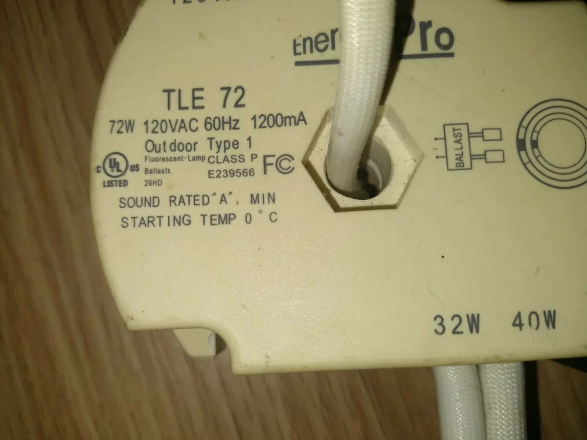 Tle 72 ballast deals