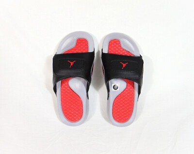 Nike Air Jordan Hydro IV 4 Retro Black Sandals Slide Sz 4Y NEW