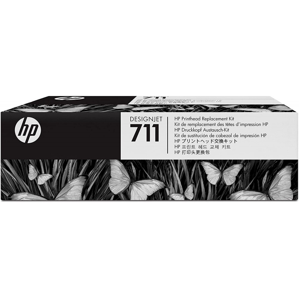 HP 711 Druckkopf для DesignJet Тонированный шварц желтый голубой пурпурный 55590₽