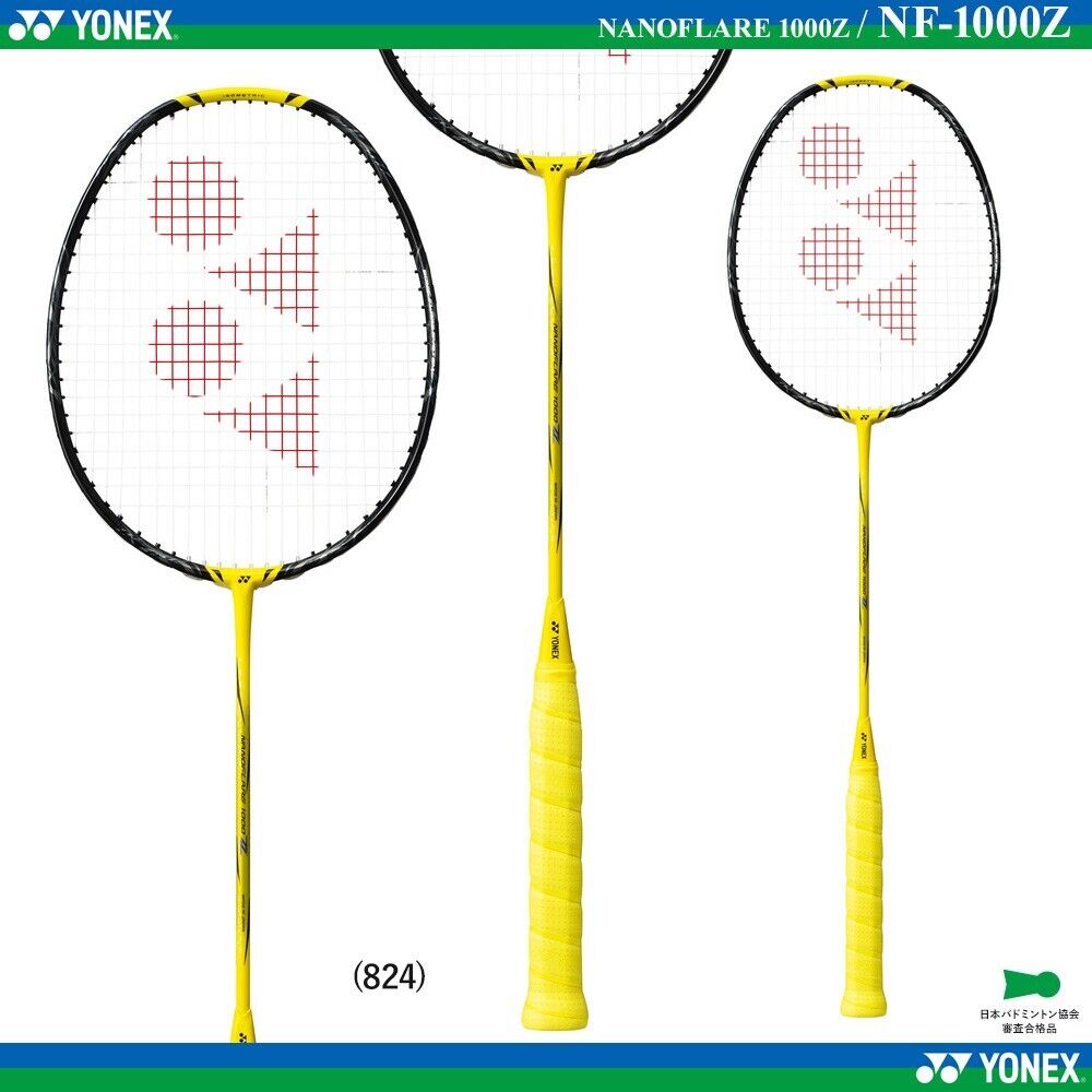 Japan Yonex NANOFLARE 1000Z 4UG5 83g Normal Grip Lightning Yellow 