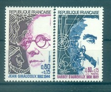 France 1974 - Y & T  n. 1822/23 - Personnages célèbres (Michel n. 1895/96)