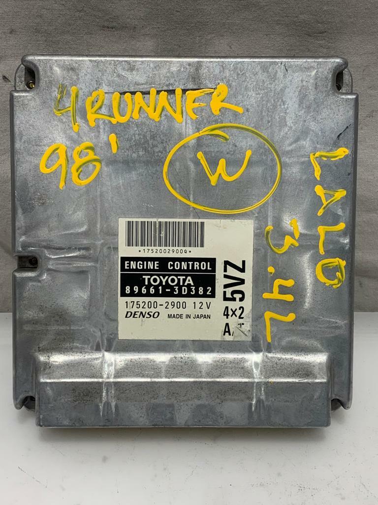 98 Toyota 4Runner 3.4L 4x2 ECU ECM Engine Control Module