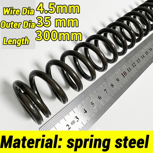 Compression Spring 4-5mm Wire dia 40-80mm Diameter & 300mm Length Pressure Small - Picture 20 of 37