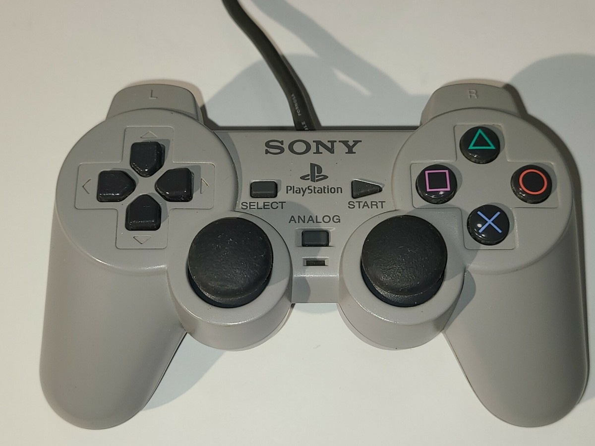 Manette PlayStation PS1 Grise Officielle SCPH-1200 - Occasion Fonctionnelle