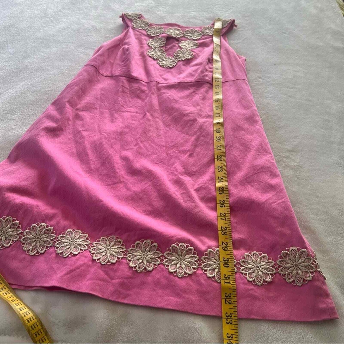hot pink dress women Mini Dress Crystal Trim Hot Pink Cocktail Dress main image 0