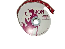 Vintage Lion Ribbon Company, Inc 2 2/3 Yds Red Bandana 1 3/8" Wide Ribbon