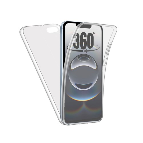 Funda de teléfono transparente frontal trasera con protección 360 completa para Apple iPhone 16 - Imagen 15 de 24