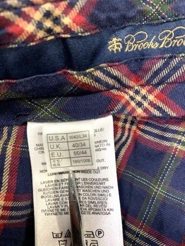 Brooks Brothers Milano Purple Corduroy Men's Preppy Pants W40 L34 - Picture 5 of 9