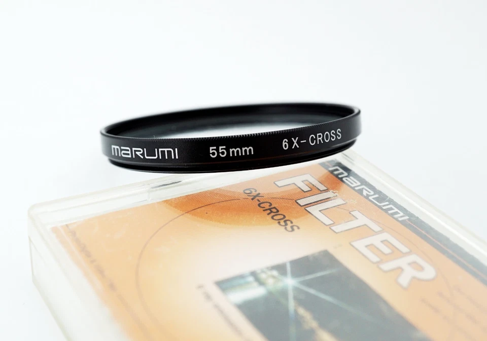 MARUMI cross filter 55mm 6X cross 55mm cloth effect 6 ray emission in light - Image 4 of 4