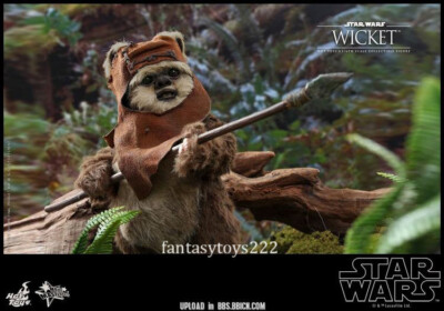 Hot Toys MMS550 1/6 Scale STAR WARS Wicket Action Figure INSTOCK